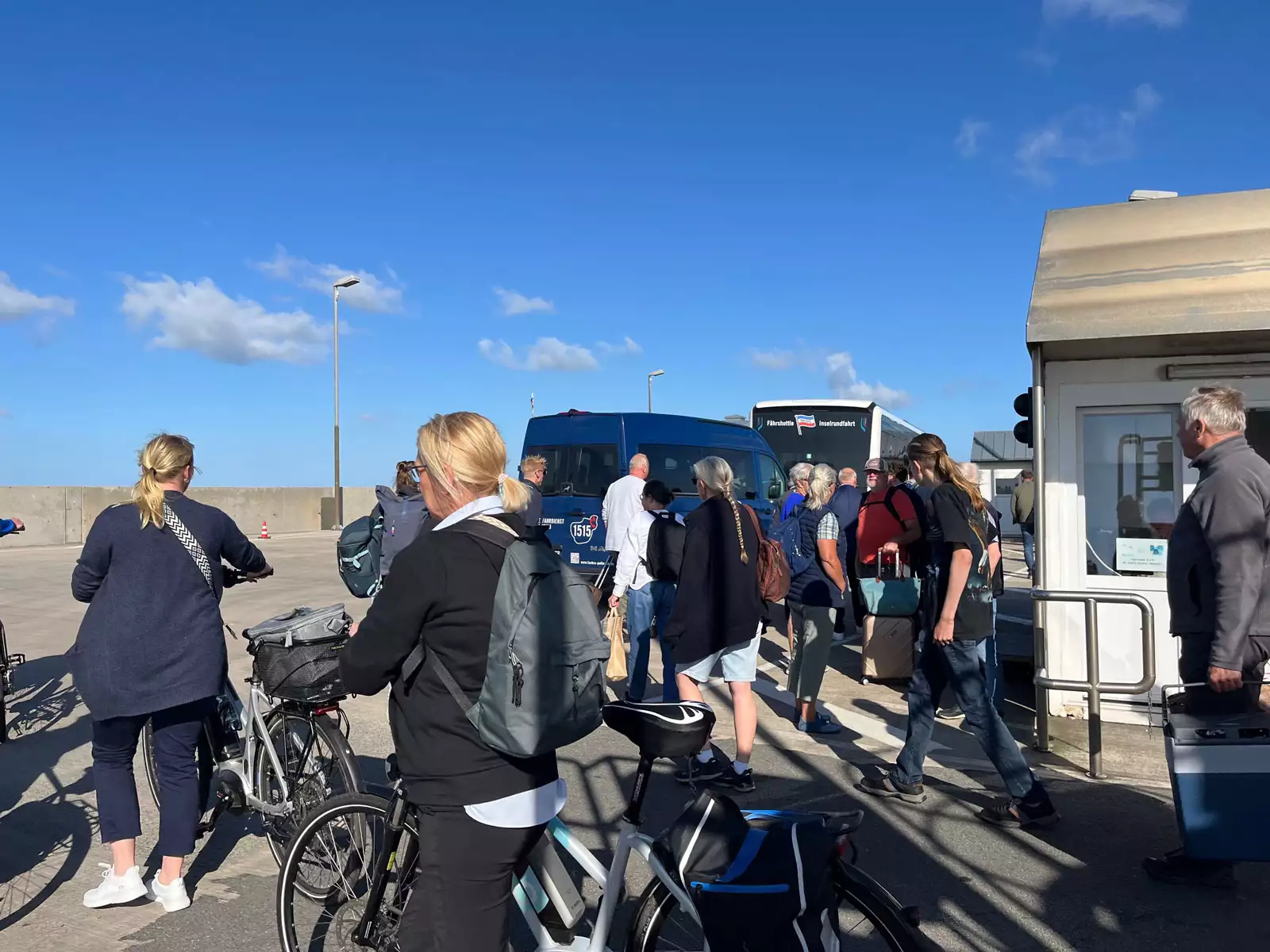 Ankunft auf Pellworm
