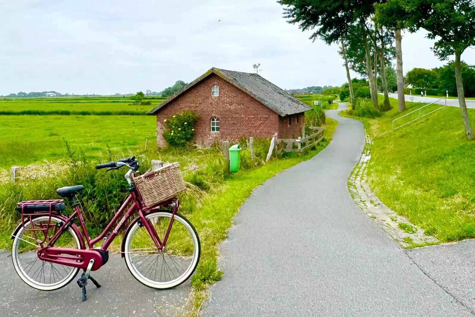 Mit dem Fahrrad im Insel-Nordseeurlaub Pellworm erkunden