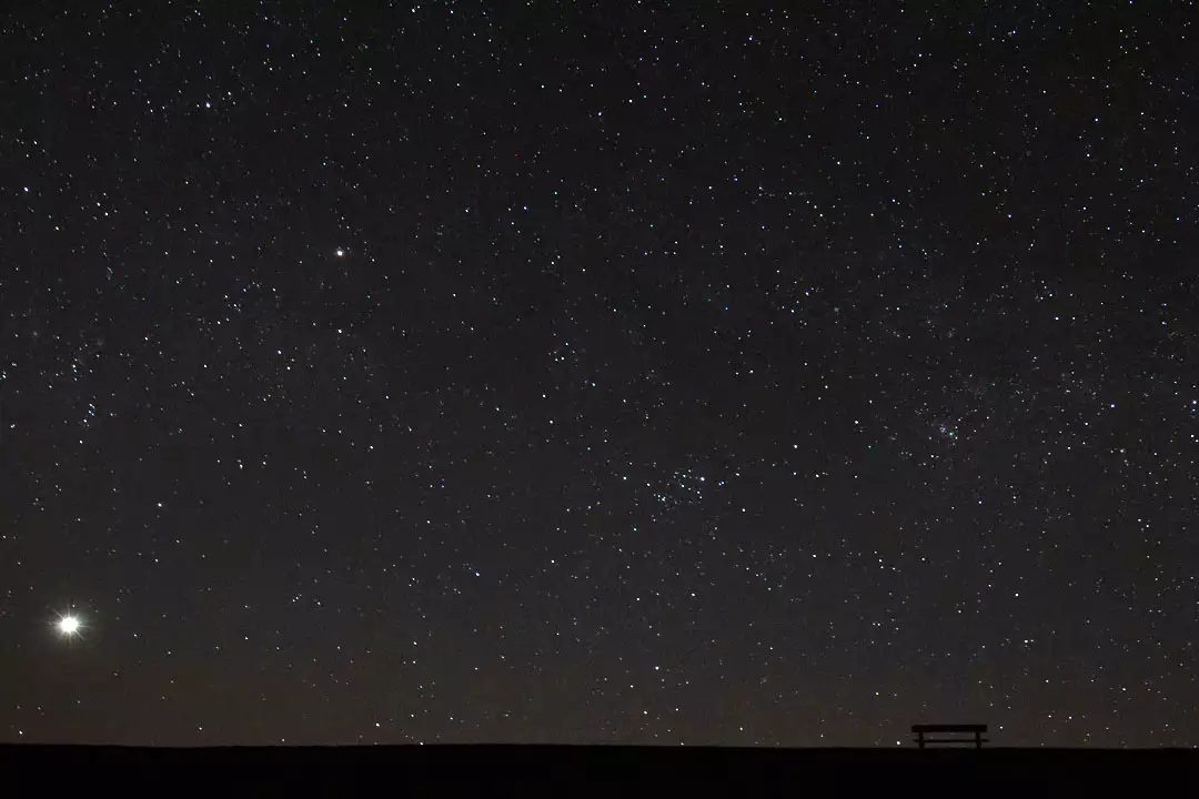Insel Pellworm - Sternenhimmel an der Nordermühle